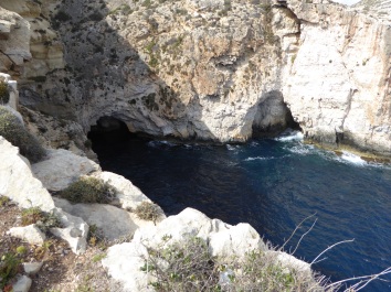 Blue Grotto, the crystal clear watered cave - Malta