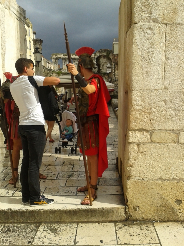 Diocletian Roman guard costume - Split - Croatia