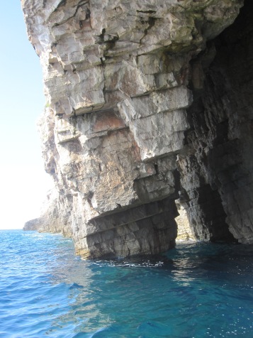 Eroded cliffs - Vis - Croatia