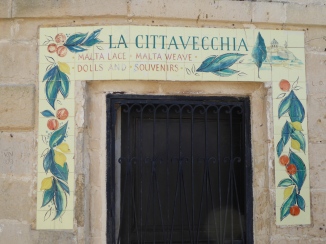 Lace handcraft shop L Imdina Malta