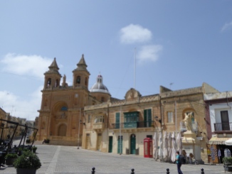Marsaxlokk church Malta