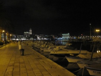 Split Riva by night - Split - Croatia